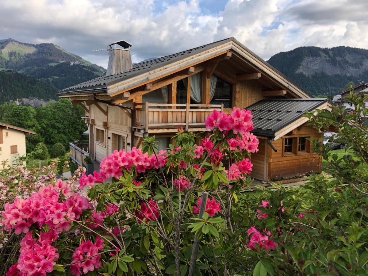 Chalet Nanook นอเทรอ-ดาม-เด-เบลล์คอมบ์ ภายนอก รูปภาพ