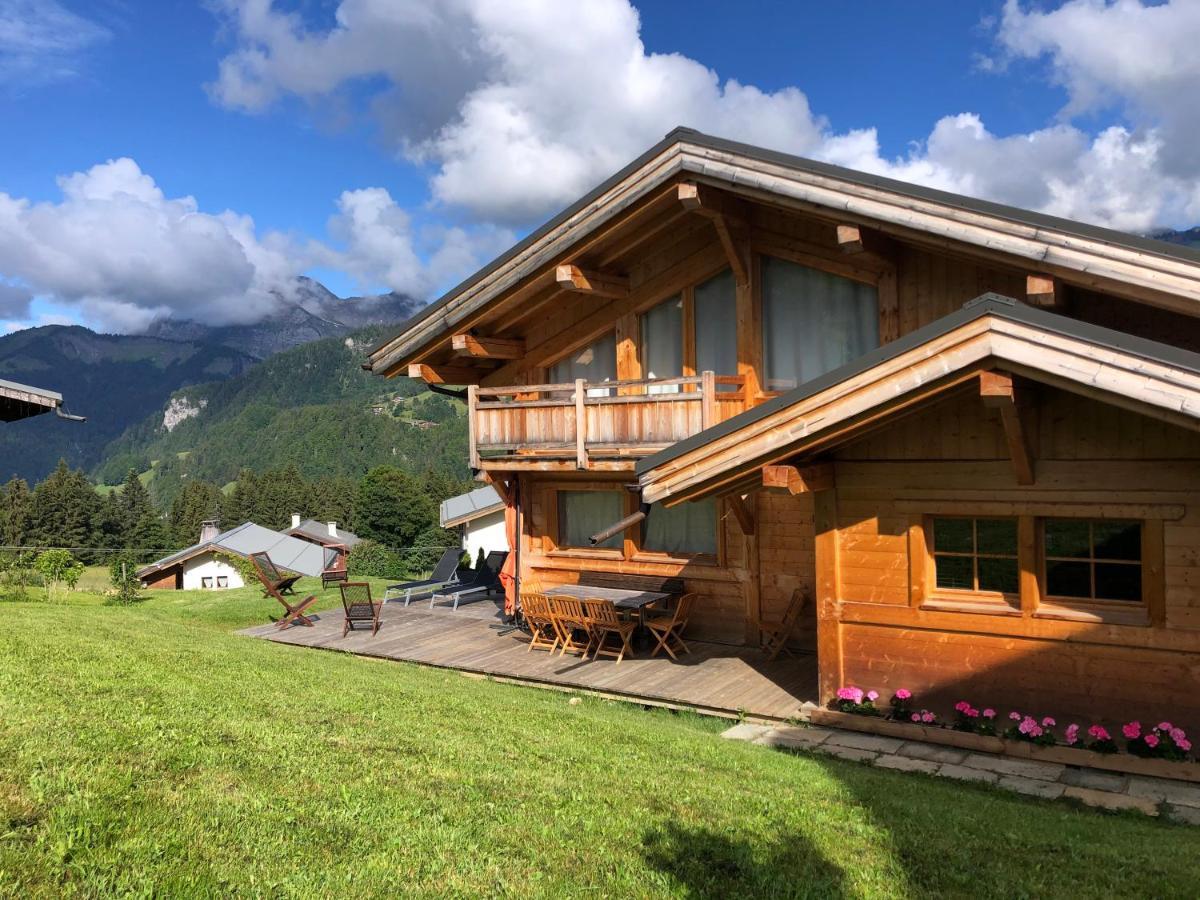 Chalet Nanook นอเทรอ-ดาม-เด-เบลล์คอมบ์ ภายนอก รูปภาพ