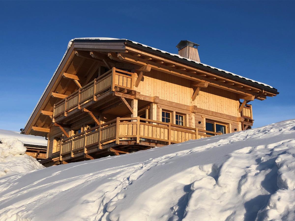 Chalet Nanook นอเทรอ-ดาม-เด-เบลล์คอมบ์ ภายนอก รูปภาพ