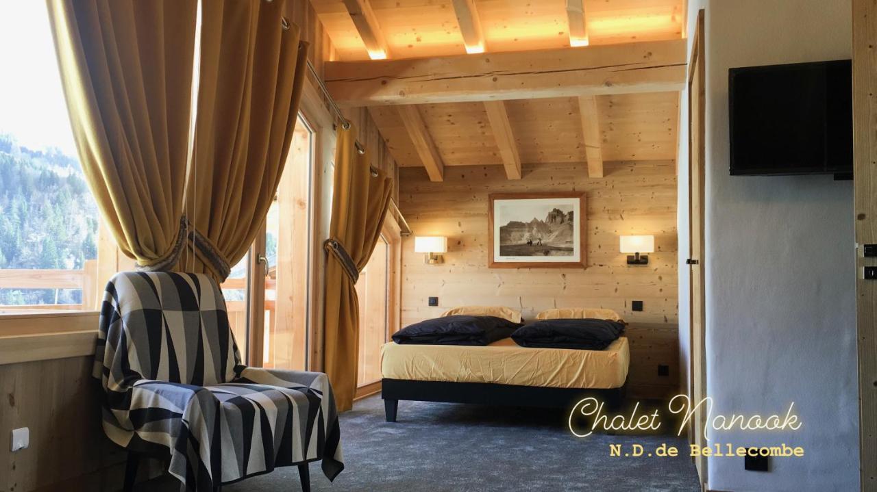 Chalet Nanook นอเทรอ-ดาม-เด-เบลล์คอมบ์ ภายนอก รูปภาพ