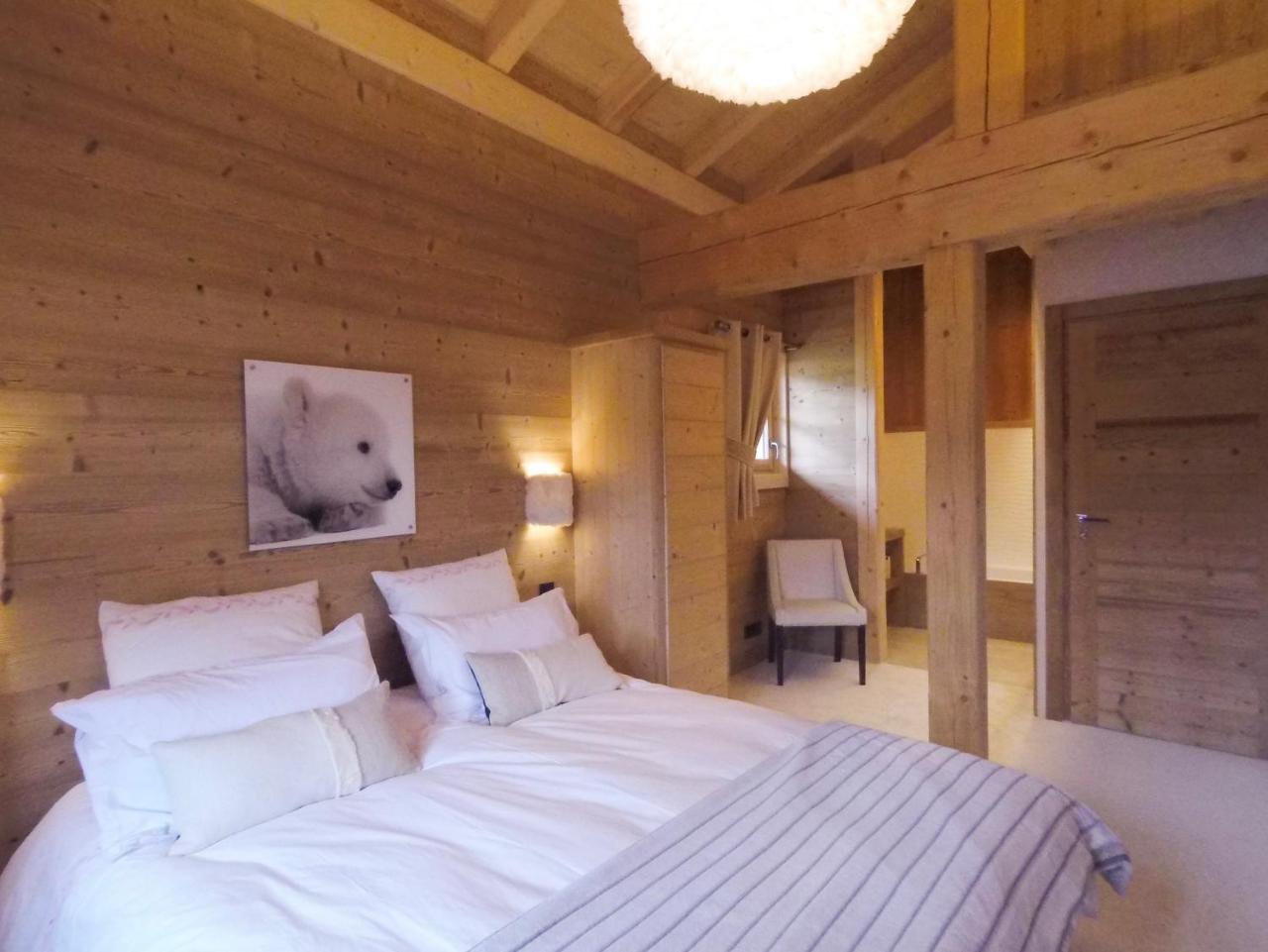 Chalet Nanook นอเทรอ-ดาม-เด-เบลล์คอมบ์ ภายนอก รูปภาพ
