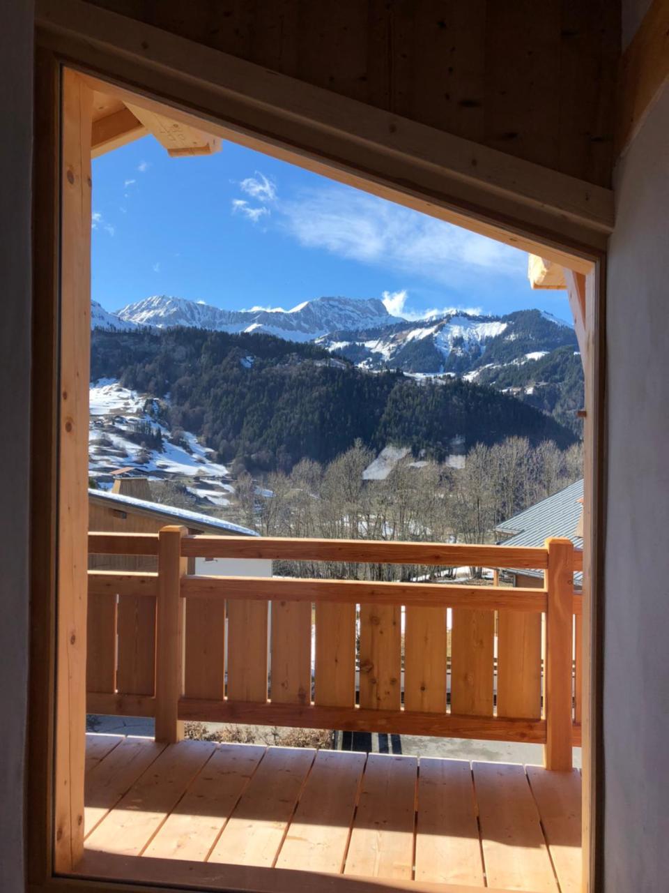 Chalet Nanook นอเทรอ-ดาม-เด-เบลล์คอมบ์ ภายนอก รูปภาพ