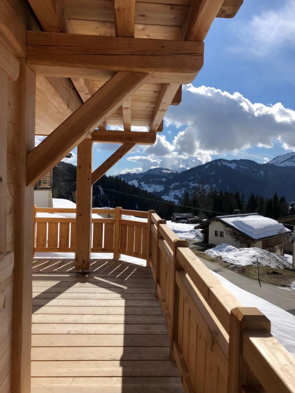 Chalet Nanook นอเทรอ-ดาม-เด-เบลล์คอมบ์ ภายนอก รูปภาพ